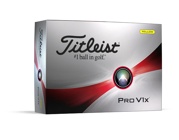 Titleist Pro V1X yellow