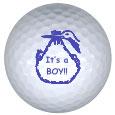 its a boy golf ball print