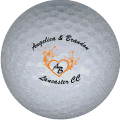ange and brandon golf ball print