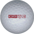 chicago csb logo golf ball print