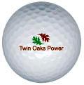 twin oaks power golf ball print