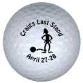 craigs last stand golf ball print