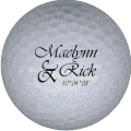 rick golf ball print