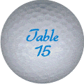 table 15 golf ball print