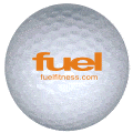 fuel logo golf ball print