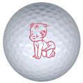 baby golf ball print