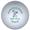 Arnold golf ball print