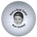 have a great game golf ball print