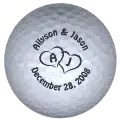 allyson jason golf ball print