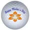 happy mothers day golf ball print