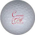 carrie and jeff golf ball print