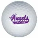 angels golf ball print