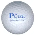 pure logo golf ball print